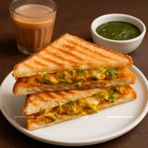 Masala Cheese Sandwich
