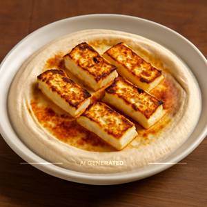 Hummus with Paneer