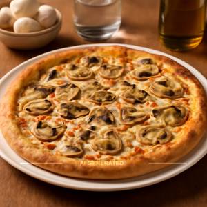 Mushroom Pizza {Medium]