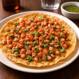 Fried Masala Papad
