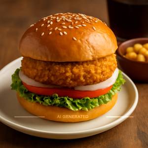 Crunchy Corn Burger