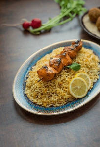 Chicken Kebab(4 Pcs) Biriyani