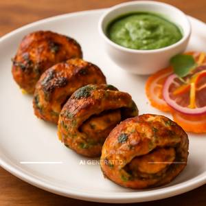 Stuffed Mushroom Tikka