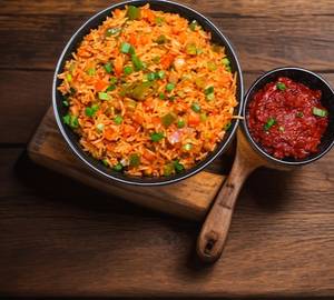 Schezwan fried rice