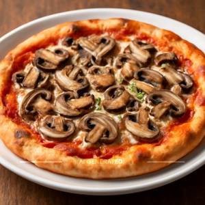 Mushroom pizza