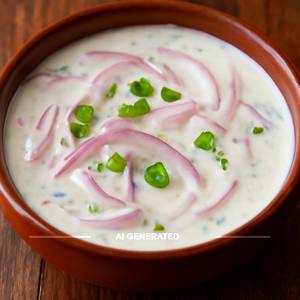 Onion raita