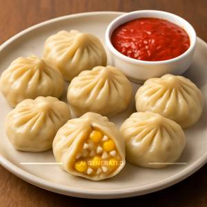 Corn momos