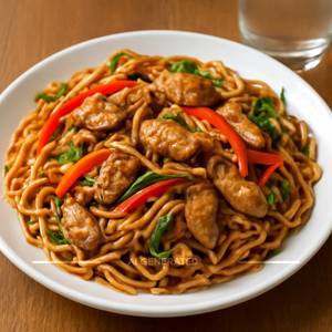 Chicken Hongkong Noodles