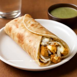 Malai Paneer Tikka Roll