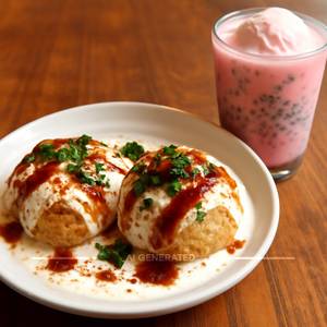 Sev Puri [8 Pieces] With Pista Kulfi Stick