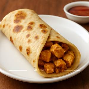 Egg Paneer Roll