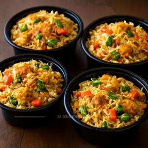 Veg biryani (Pack of 4)                     