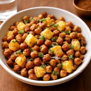 Crispy Chana And Potato Salad