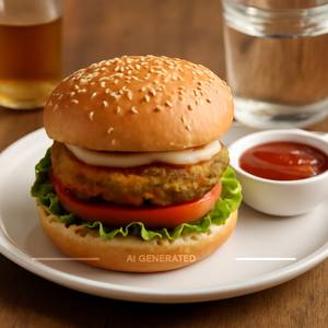 Veg Tikki Burger