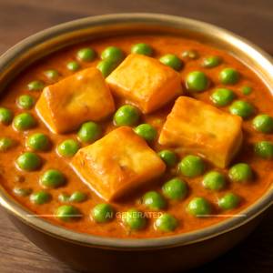 Matar paneer