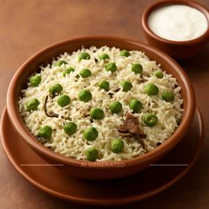 Green Peas Pulao
