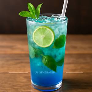 Blue Ocean Mojito