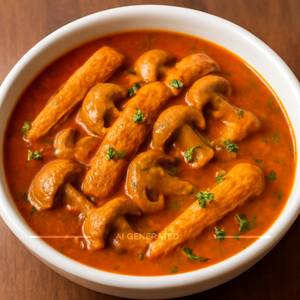 Baby corn mushroom masala