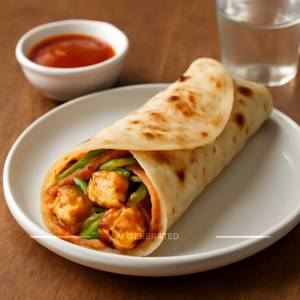 Single paneer roll