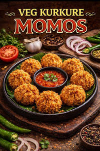 Paneer Kurkure Momos