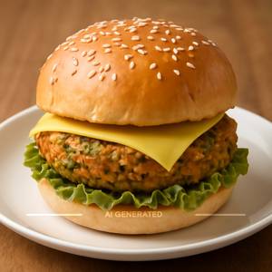 Veg Cheese Burger