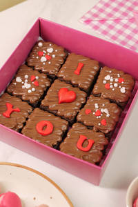 All About Love & Nutella Brownie Box
