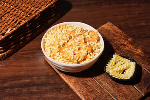 Cheesy Baked Pasta Red & White