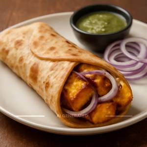 Tandoori Paneer  Roll