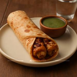 Garlic Chaap Roll