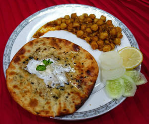 Green Chilli Kulcha