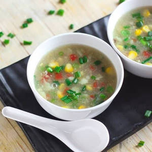 Vegetable Sweet Corn Soup