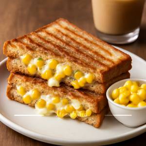 Cheese Corn Grilled Sandwich