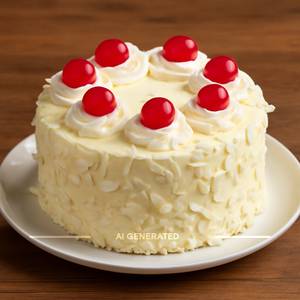 White Forest Cake
