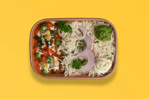 Mix Vegetable Curry  Rice Bowl