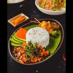 Combo Jasmine Rice Krapow