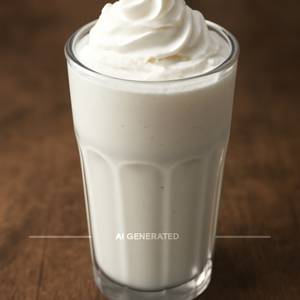 Vanilla milkshake