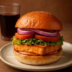 Paneer burger