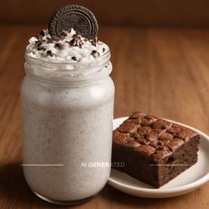 1 Oreo Thickshake + 1 Assorted Chocolate Chocochip Brownie                                                                                        