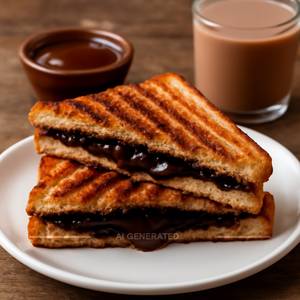 Chocolate Grilled Sandwich
