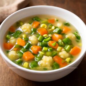 Veg- Clear Soup