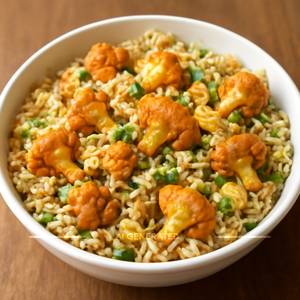 Egg gobi fried rice