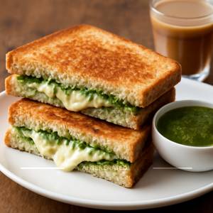 Cheese Chatni Sandwich