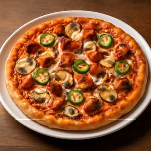 10" Medium Barbeque Pizza