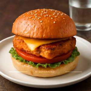 Paneer Cheese Burger