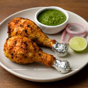 Chicken Tangdi Kabab 2 Portion (Pack of 2)                     