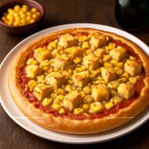 Paneer corn pizza [8 inches]