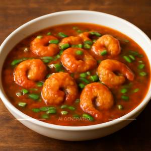 Prawns manchurian Gravy