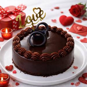 Love Belgian Choco Cake (500 Gm)