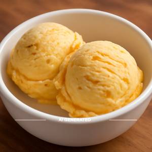 Butter Scotch Ice Cream (2 Scoops)