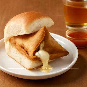 Cheese Samosa Pav